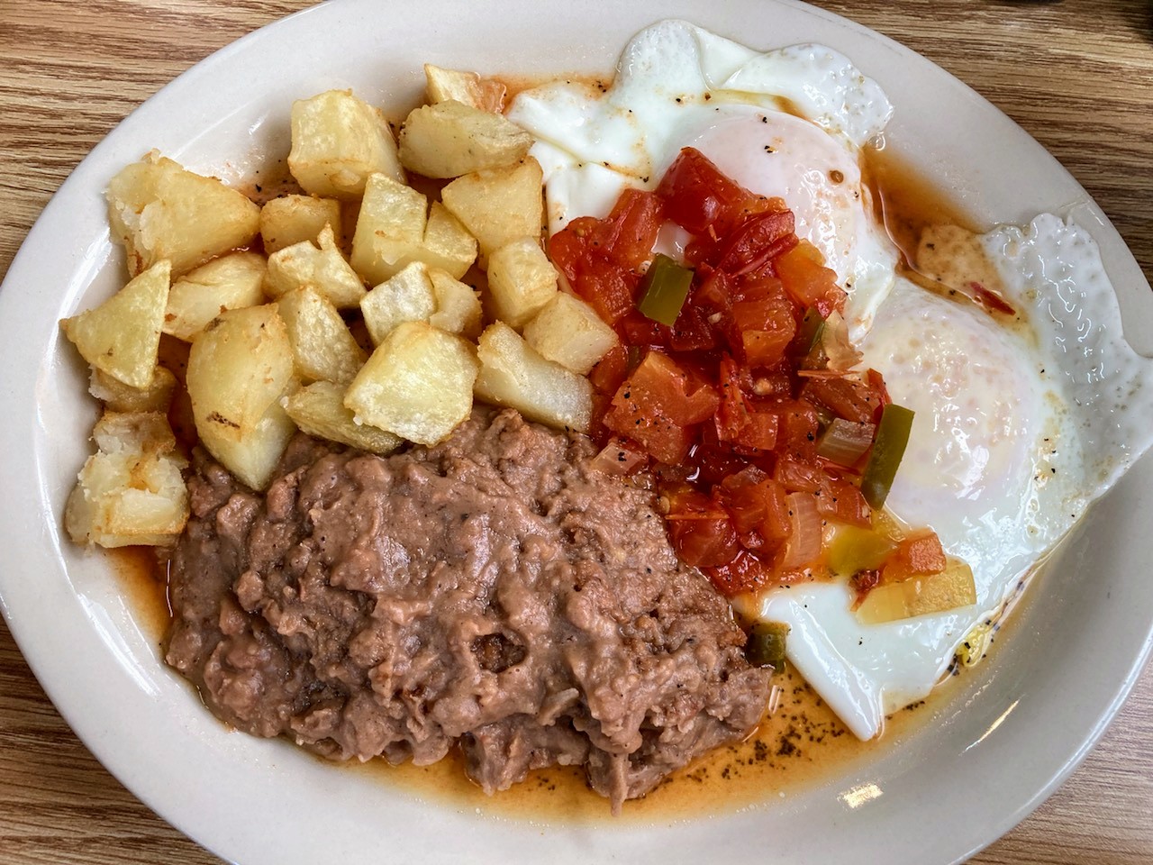 Tacos served at El Olvido Hacienda
